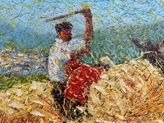 Roberto Masia.Quadro olio su tela