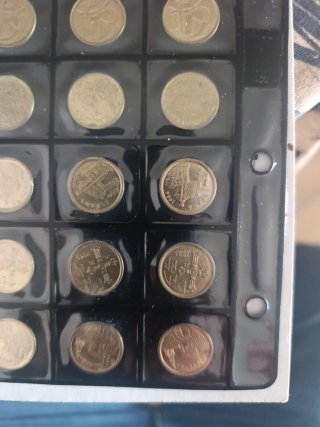 Lote 48 Monedas 5 Ptas España 1989-1996