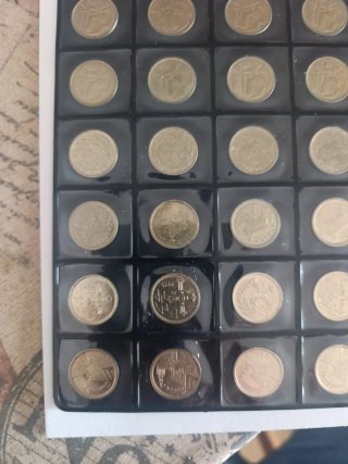 Lote 48 Monedas 5 Ptas España 1989-1996