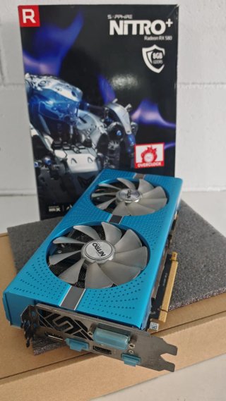 Tarjeta Gráfica Sapphire Nitro RX 580 8GB