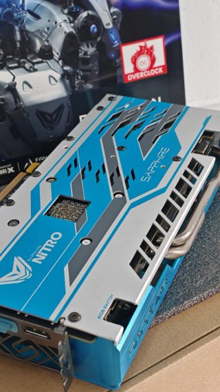 Tarjeta Gráfica Sapphire Nitro RX 580 8GB