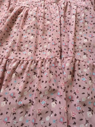 Vestito donna rosa leggero floreale