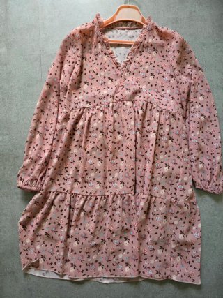 Vestito donna rosa leggero floreale