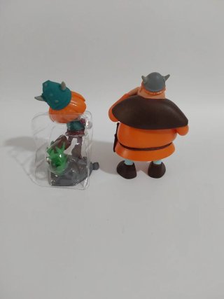 Figuras PVC Vicky el Vikingo y Faxe