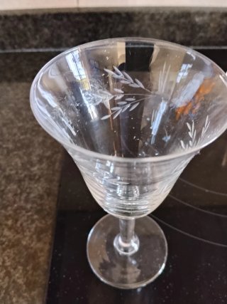Set di 6 antiche coppe da champagne