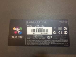 Tableta Gráfica Wacom Bamboo One