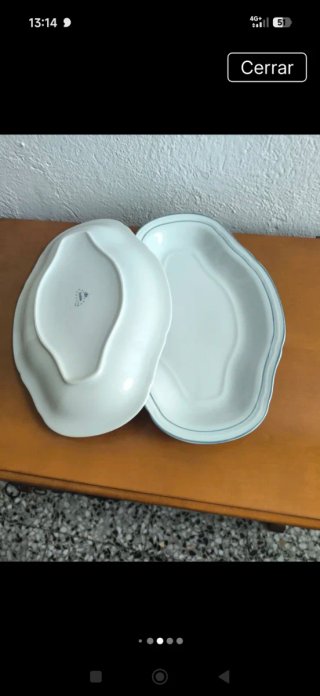 Fuentes de porcelana