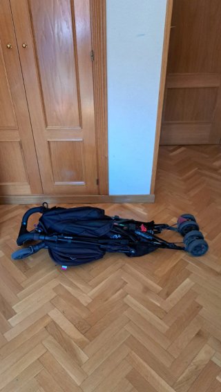 Silla de paseo Maclaren Quest Negra Plegable