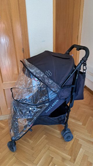 Silla de paseo Maclaren Quest Negra Plegable