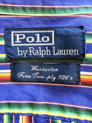 Camicia Polo Ralph Lauren Uomo XXL Righe Cotone