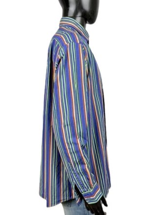 Camicia Polo Ralph Lauren Uomo XXL Righe Cotone