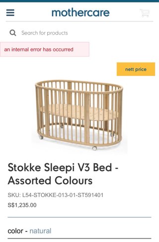 Cuna Stokke Sleepi V3