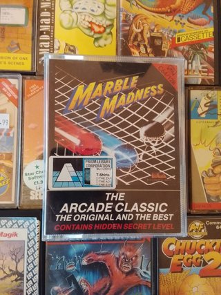 Commodore 64. Marble Madness. Excelente estado.