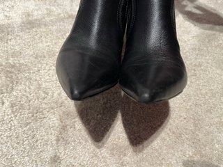Botas cowboy negras GUESS tacón – Talla 38