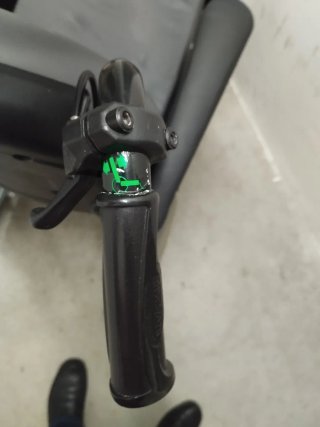 Silla de ruedas para personas con poca movilidad.
