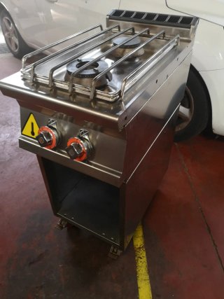 Cocina Industrial Lotus 2 fuegos
