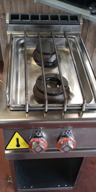 Cocina Industrial Lotus 2 fuegos