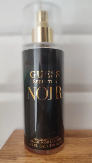 Guess Seductive Noir Body Spray Negro Dorado