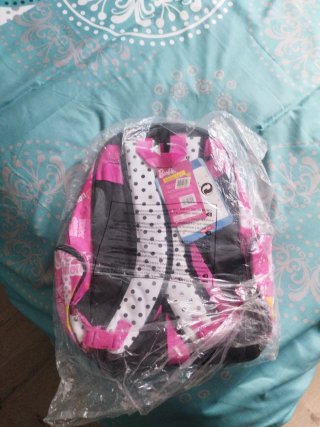 Mochila Barbie Rosa con Lunares