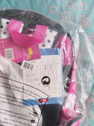 Mochila Barbie Rosa con Lunares