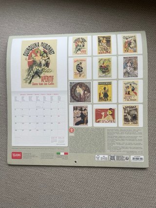 Calendario Belle Époque 2026