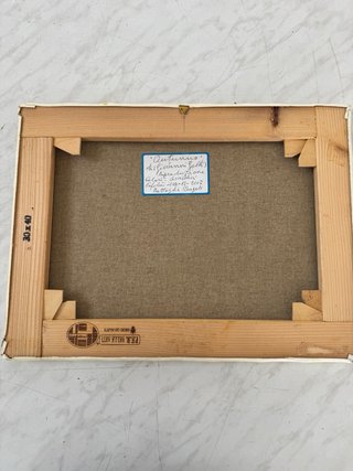Quadro dipinto ad olio su tela