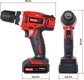 Taladro Atornillador Valex 18V