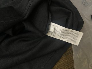 Polo Burberry London England Uomo Nero
