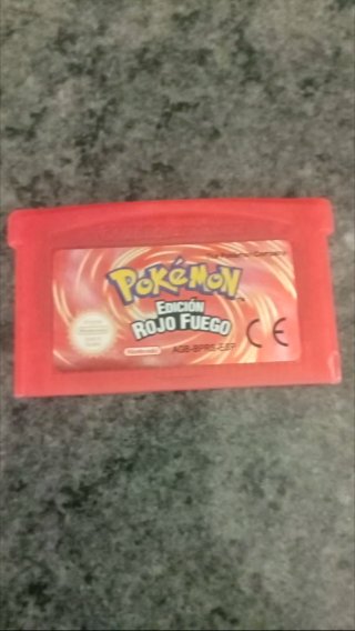 Pokemon Rojo Fuego GBA Español Nintendo