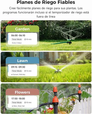 Programador Riego WiFi Inteligente WOOX