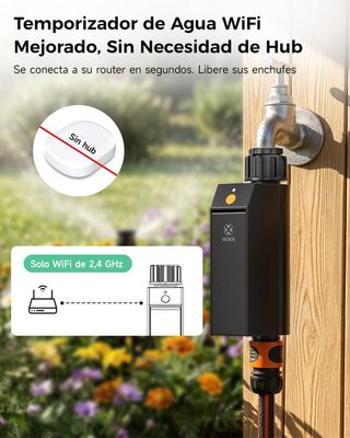 Programador Riego WiFi Inteligente WOOX