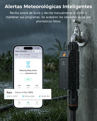 Programador Riego WiFi Inteligente WOOX