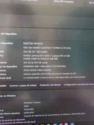 Portátil MSI Creator A12UD