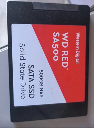 SSD WD RED SA500 NAS 500GB SATA 2.5 (VARIOS)