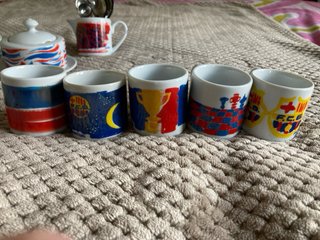 Tazas de café Barça - Set de 10
