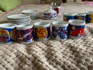 Tazas de café Barça - Set de 10