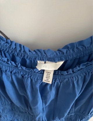 Vestido H&M azul verano