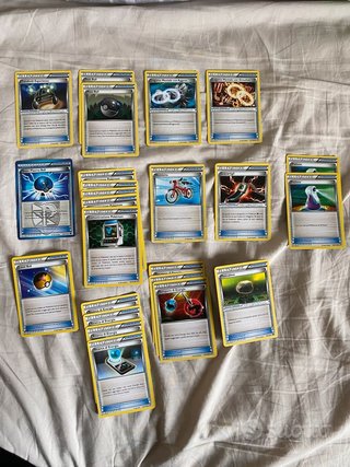 Lotto Carte Pokémon Allenatore (Strumento) - Varie