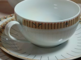 Kahla Alemania Set Té y Pastas Vintage