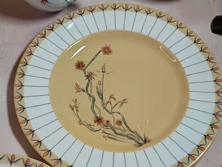 Kahla Alemania Set Té y Pastas Vintage