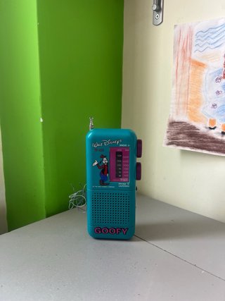 Radio Vintage Disney Goofy Edición limitada 90s