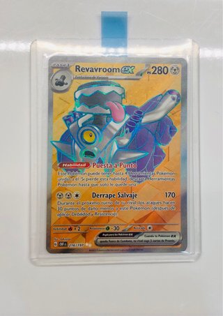 Revavroom ex Full Art 216/197 Llamas Obsidianas
