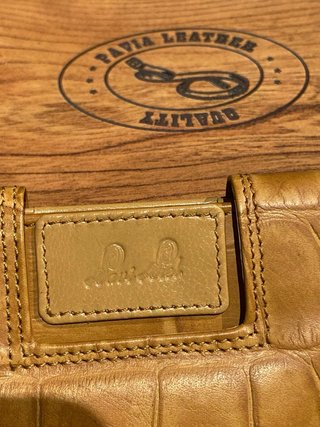 Cartera de piel con monedero