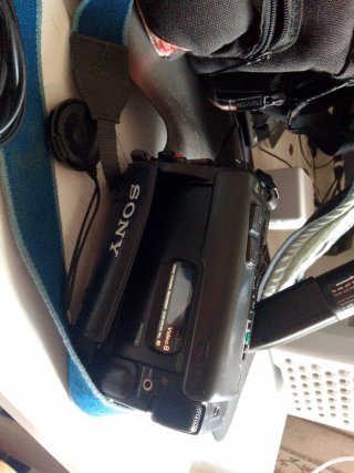 Lote 2 Videocámaras Sony Años 90