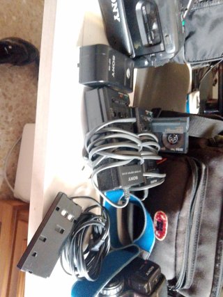 Lote 2 Videocámaras Sony Años 90