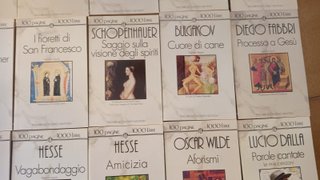Libri "100 pagine 1000 lire"Newton Compton 5€ cad