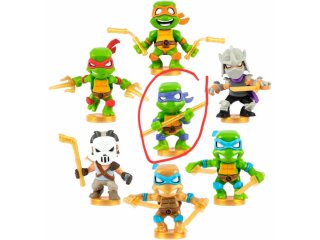 Figura Donatello Tartarughe Ninja Treasure X
