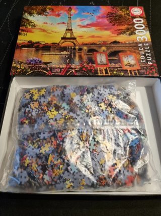 Puzzle Educa 3000 piezas París Torre Eiffel