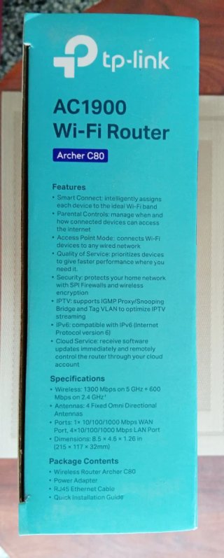 Router Wi-Fi TP-Link AC1900 Dual Band MU-MIMO