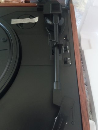 Giradischi Bluetooth con Altoparlanti Aux per Vinili